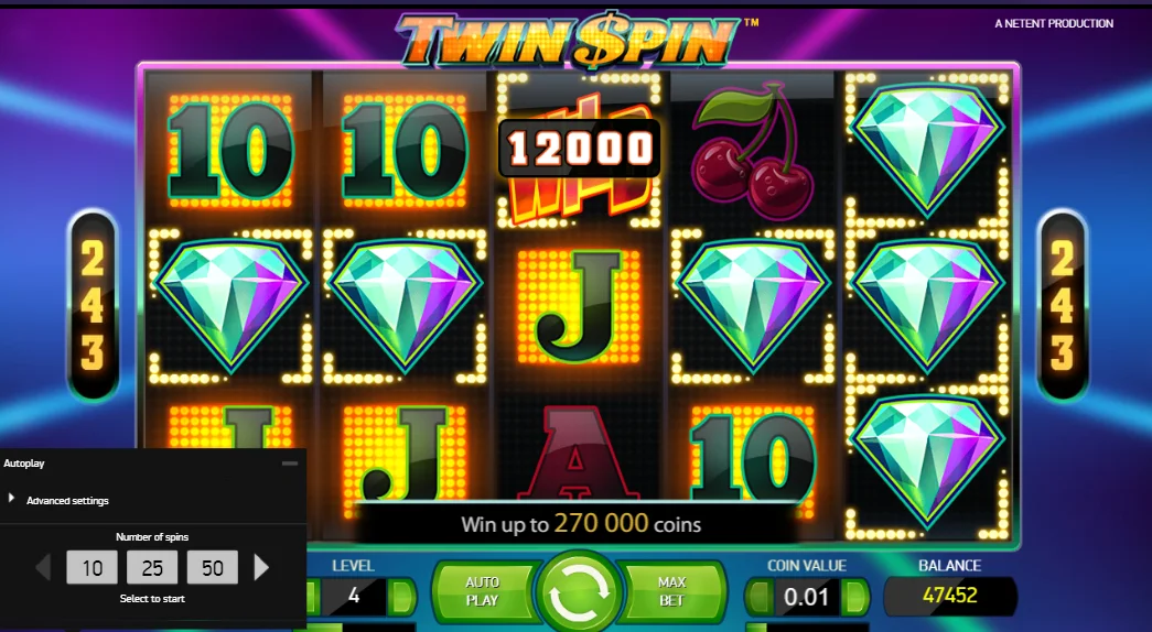 Twin Spin kasino