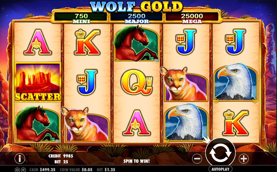 Wolf Gold slots